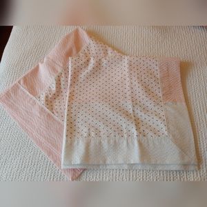 Vintage Style Receiving Blankets - set of 2